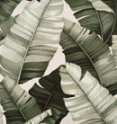 Beige colored All Over Banana Leaf Fabric