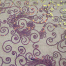 Aria Stretch Velvet Sequin Fabric | Blue Moon Fabrics