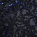 Coral Reef Stretch Mesh Sequin Fabric | Blue Moon Fabrics