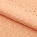 Eyelet Polyester Spandex Jacquard Fabric | Blue Moon Fabrics