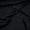 Geometric Embossed Matte Nylon Spandex Tricot Fabric | Blue Moon Fabrics