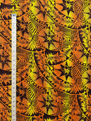 Plumeria Star Design Rayon Fabric | Islands Fabric