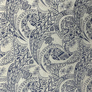 Tribal Tattoo w/Turtles Fabric Chambray (Denim Look) | Islands Fabric