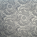 Traditional Tattoo Polynesian Chambray (Denim Look) Fabric | Islands Fabric