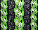 Triple Tropical Border Rayon Fabric | Islands Fabric