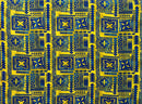 Polynesian Tribal Tapa Polyester Light-Barkcloth Fabric | Islands Fabric