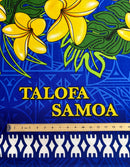 Talofa Samoa Floral Middle Border Peachskin Fabric | Islands Fabric