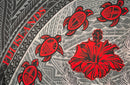 Turtle Hibiscus Fiji Islands Sarong | Islands Fabric