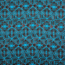 Traditional Polynesian Geometric Design Light Barkcloth Fabric| Islands Fabric