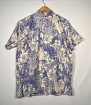 Pineapple Hibiscus Hawaiian Cotton Shirt | Islands Fabric