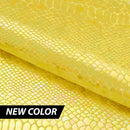 Illusion Anaconda Foil Printed Stretch Velvet Fabric | Blue Moon Fabrics