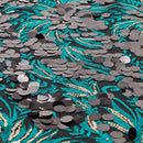 Luscious Embroidered Mesh Fabric | Blue Moon Fabrics