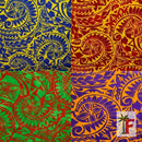 Mana Wave Tatau Cotton Fabric | Islands Fabric
