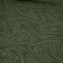 Marble Foil Printed Nylon Spandex Superflex Fabric | Blue Moon Fabrics