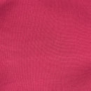 Soild pink rayon challios fabric draped in soft, spiral folds. 