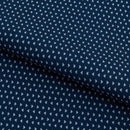 Left To Right Arrow Printed On Recycled Spandex Fabric | Blue Moon Fabrics