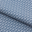 Tetris Blocks Printed On Recycled Spandex Fabric | Blue Moon Fabrics