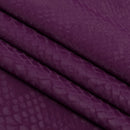 Serpent Polyester spandex Slick Vinyl Fabric | Blue Moon Fabrics