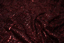 Shimmy Polyester Mesh with Dangle Sequin Fabric | Blue Moon Fabrics