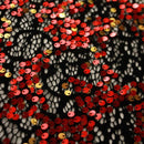 Tango Stretch Lace Sequin Fabric | Blue Moon Fabrics