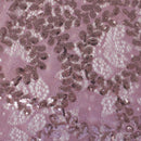 Wisteria Stretch Lace Sequin Fabric | Blue Moon Fabrics