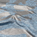 GI Jane Foil Printed EcoDelish Fabric | Blue Moon Fabrics