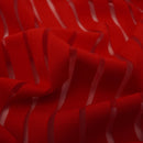 Striped Stretch Mesh Fabric | Blue Moon Fabrics