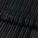 Titanium Pleated Polyester Fabric | Blue Moon Fabrics