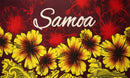 Hibiscus Samoa | Sarong Burgundy